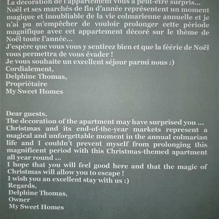 My Sweet Homes - La Grenouillere Hypercentre * 콜마